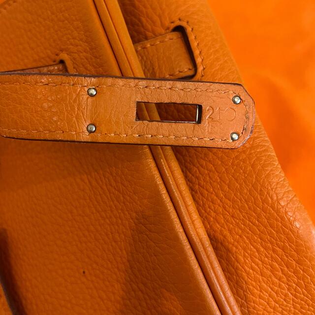 Hermes(エルメス)のチャッピー様専用　エルメス バーキン35 トゴ オレンジ □F金具  レディースのバッグ(ハンドバッグ)の商品写真