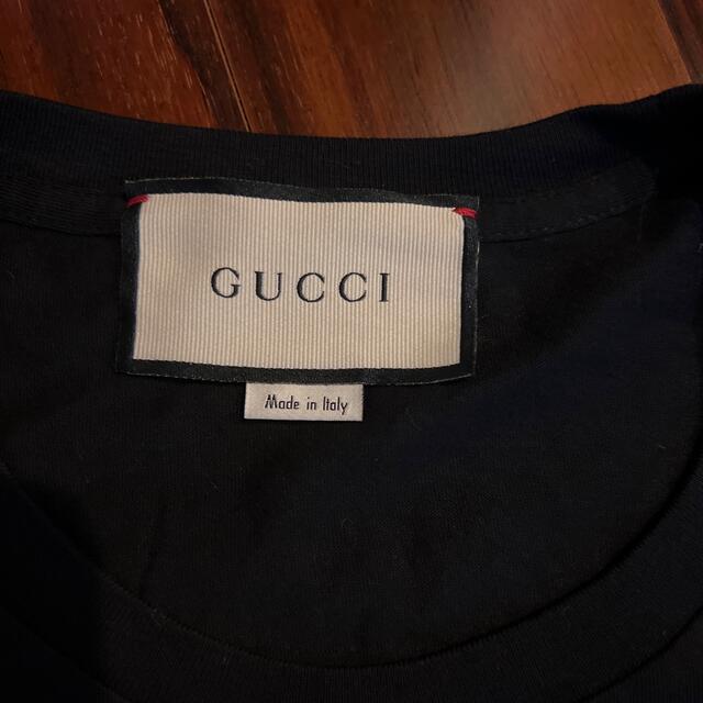 Gucci(グッチ)のGUCCI スパンコール ロゴ Ｔシャツ メンズのトップス(Tシャツ/カットソー(半袖/袖なし))の商品写真