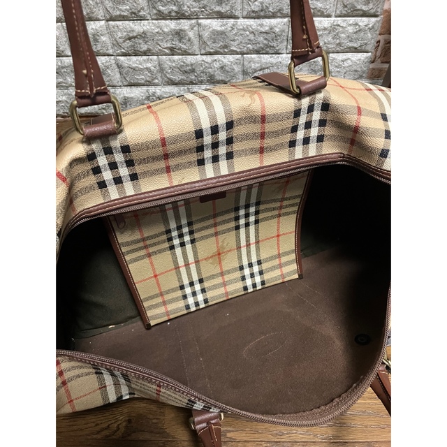 BURBERRY(バーバリー)の【楽天セール中】早い物勝ち　バーバリー　シャドーホース　2way ボストンバッグ メンズのバッグ(ボストンバッグ)の商品写真