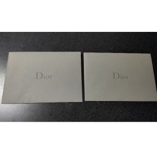 ディオール(Dior)のDior  封筒 2枚セット(ショップ袋)