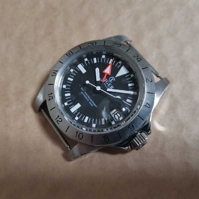 シルバー/レッド Tiger Concept 1655 美品 索)WMT watch インキピオ9