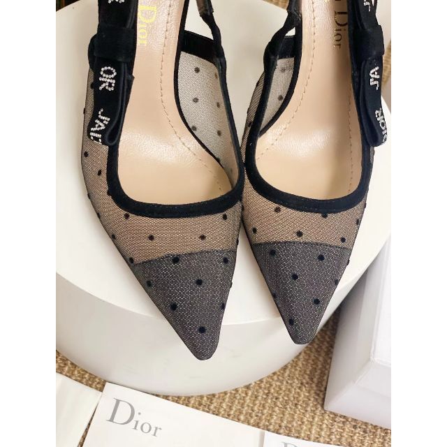ために Dior - クリスチャンディオールの J'ADIORスリングバックのヌードヒールの通販 by ニシオカ's shop|ディオールならラクマ うございま