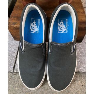 ヴァンズ(VANS)のvans バンズ　スリッポン　25.5cm  グレー(スリッポン/モカシン)