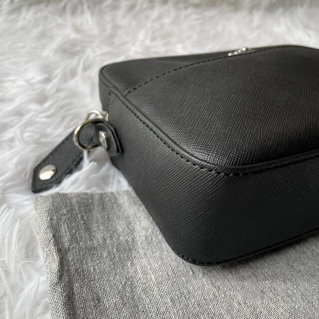 タグ付 美品 ヴィヴィアンウエストウッド ショルダーバッグ レザー オーブ 黒