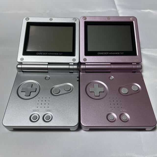 AGS-S 任天堂 ゲームボーイアドバンスSP プラチナシルバー 本体