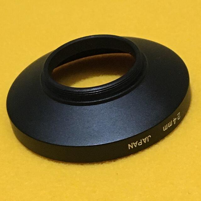 LEICA(ライカ)のFOR ROLLEI35 テッサーメタルフード JAPAN Φ24mm小径フード スマホ/家電/カメラのカメラ(フィルムカメラ)の商品写真