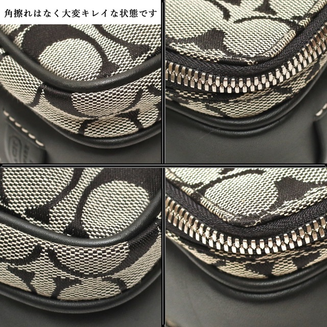 COACH - 【美品】◇コーチ◇ シグネチャー / キャンバス×レザー COACH - 【美品】◇コーチ◇ シグネチャー / キャンバス×レザー