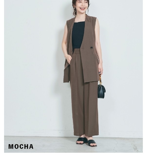 ちーままん様　ベースメントオンライン　ジレセットアップ　mocha SP