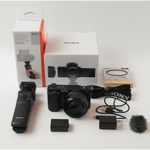 超美品】SONY ZV-E10 レンズ&グリップ付き-