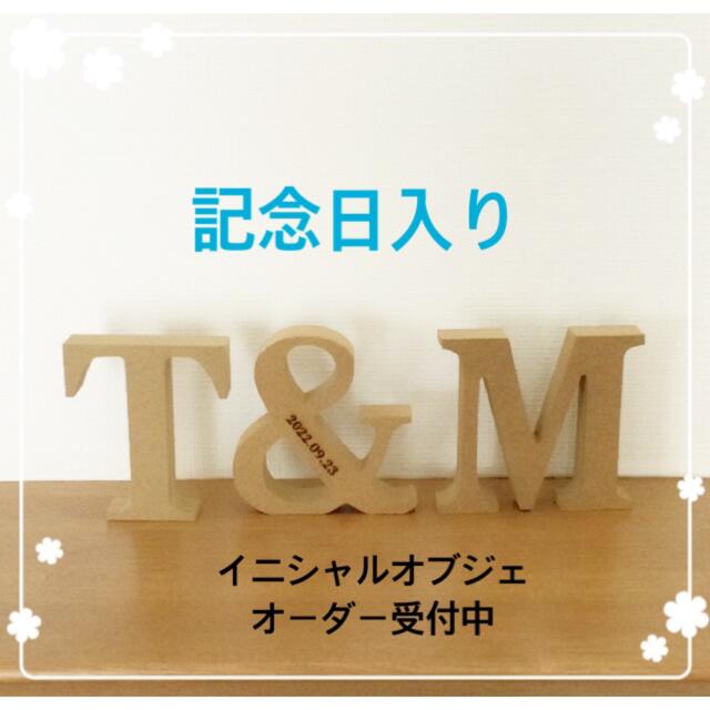 お求めやすく価格改定 mk様専用♡アルファベットオブジェ♡イニシャル