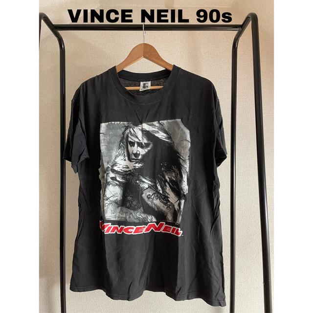 トップスバンドTシャツ　バンT VINCE NEIL ヴィンスニール　90s