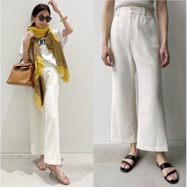 L'Appartement DEUXIEME CLASSE(アパルトモンドゥーズィエムクラス)のアパルトモンドゥーズィエムクラス Cropped Pants クロップドパンツ レディースのパンツ(その他)の商品写真