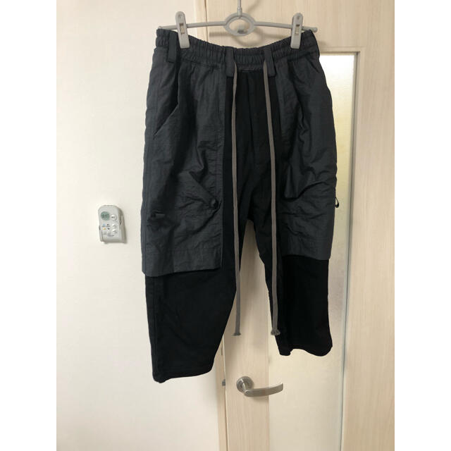 Rick Owens(リックオウエンス)の雛千代1643様　専用出品 Cropped Wide Trousers メンズのパンツ(サルエルパンツ)の商品写真