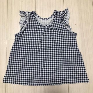 ユニクロ(UNIQLO)のユニクロ　ノースリーブ トップス　100(Tシャツ/カットソー)