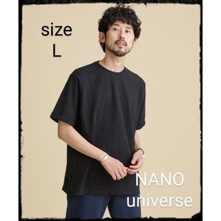 ナノユニバース(nano・universe)のLB.04/オーガニック綿OEロールアップBIG Tシャツ(Tシャツ/カットソー(半袖/袖なし))