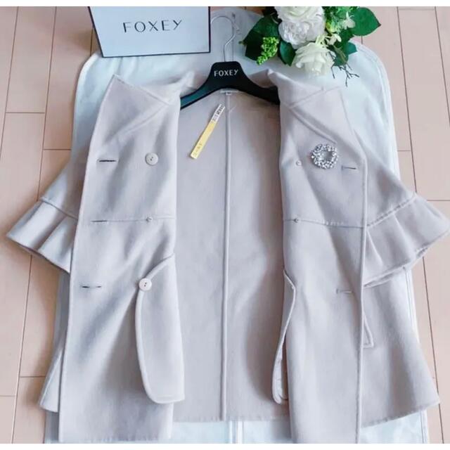 FOXEY カシミヤ100%スーツ40 極美品 Rene-