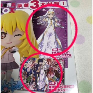 鎌池和馬10周年記念BOX　とある魔術の禁書目録　タオル&ポスター(キャラクターグッズ)