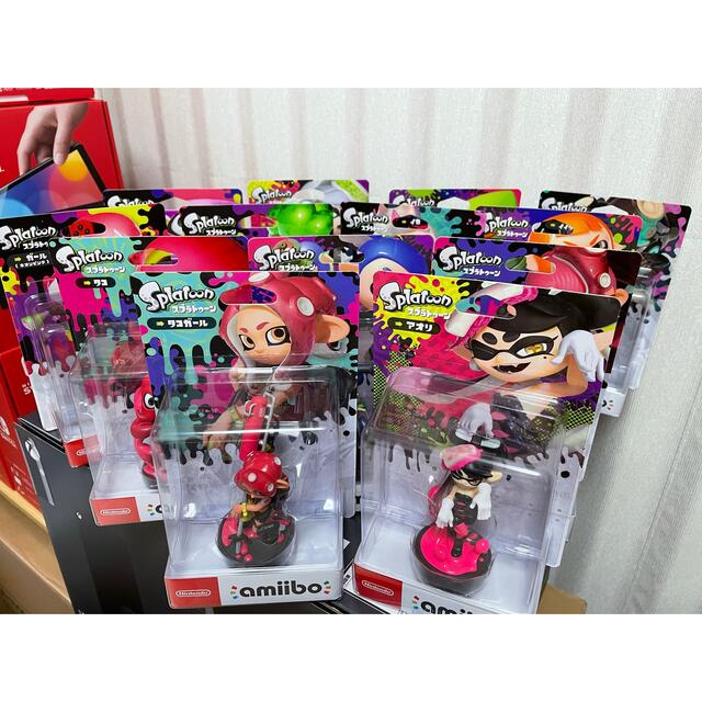 新品未開封amiibo スプラトゥーン13種セット