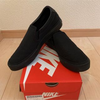 ナイキ(NIKE)のNIKE　スリッポン　ブラック　メンズ(スリッポン/モカシン)