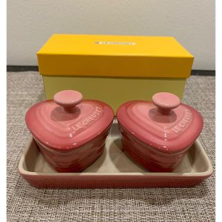 ルクルーゼ(LE CREUSET)のル・クルーゼ　プチ・ラムカン・ダムール・セット ローズクオーツ(食器)