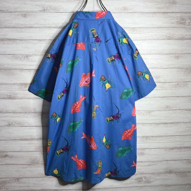入手困難!!】パタゴニア ✈︎アロハシャツ パタロハ 魚柄 エビ柄 ゆる