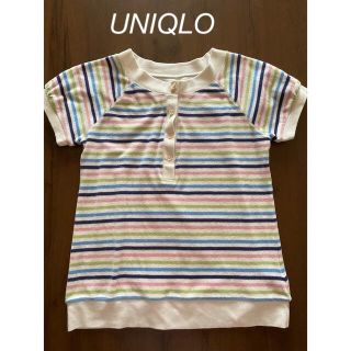 ユニクロ(UNIQLO)のUNIQLO  レディース  トップス　L(カットソー(半袖/袖なし))