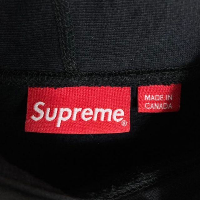 美品】Supreme シュプリーム パーカー 刺繍アーチロゴ 水 ウォーター