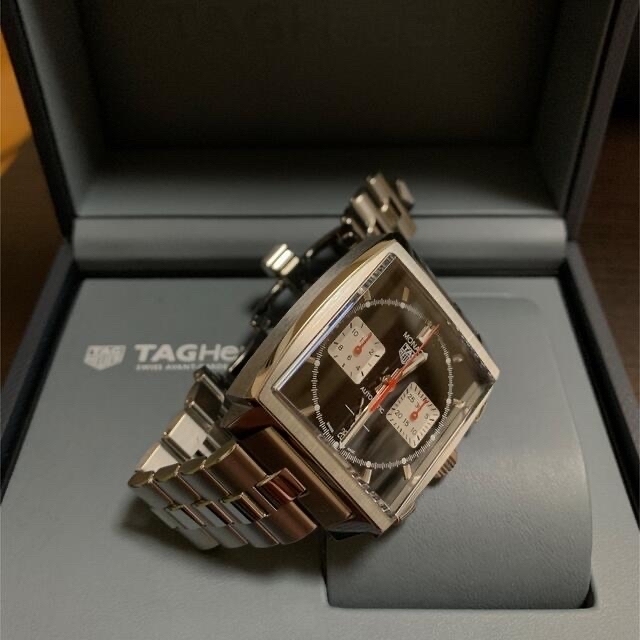 TAG Heuer(タグホイヤー)のタグホイヤー モナコ  ホイヤー02 ブラック メンズの時計(腕時計(アナログ))の商品写真