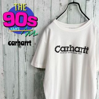 カーハート(carhartt)の90's carharrt カーハート  スターセンターロゴ　Tシャツ(Tシャツ/カットソー(半袖/袖なし))