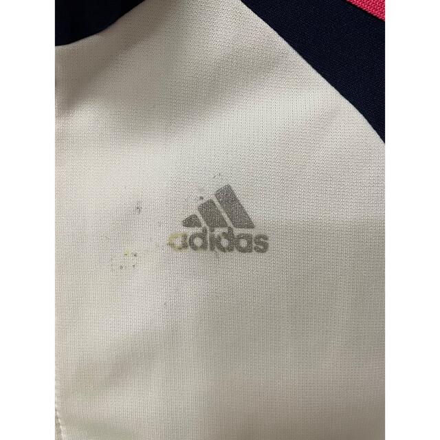 adidas(アディダス)のadidas ジャージ  キッズ/ベビー/マタニティのキッズ服女の子用(90cm~)(ジャケット/上着)の商品写真