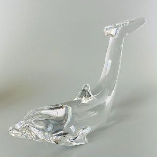 バカラ(Baccarat)の【バカラ】イルカ 動物 置物 インテリア baccarat 人脈、恋愛運、結婚(グラス/カップ)