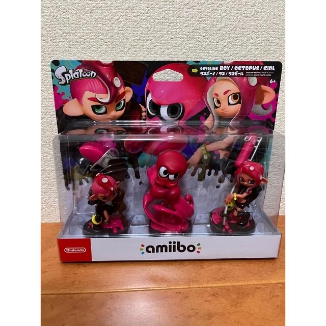 amiibo スプラトゥーン トリプルセット タコガール タコ タコボーイ