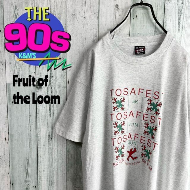 80's フルーツオブザルーム  BESTタグ　企業系　ヴィンテージ Tシャツ