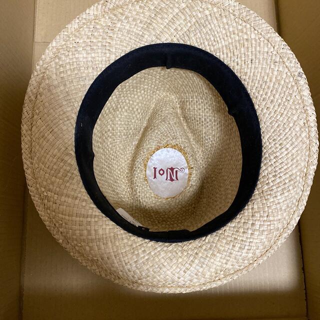 ハット　麦わら帽子　夏用　レディース Sサイズ レディースの帽子(麦わら帽子/ストローハット)の商品写真