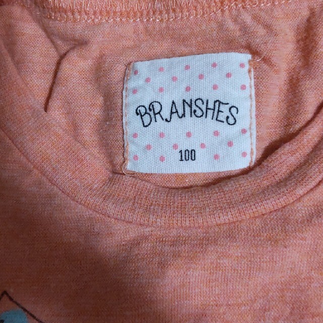 Branshes(ブランシェス)のブランシェス　Tシャツ　100サイズ キッズ/ベビー/マタニティのキッズ服女の子用(90cm~)(Tシャツ/カットソー)の商品写真