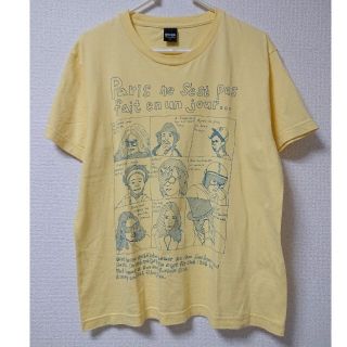 グラニフ(Graniph)のグラニフ Tシャツ graniph イエローイラスト S(Tシャツ/カットソー(半袖/袖なし))