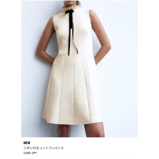 ザラ(ZARA)の値下げ　ZARA ミニワンピース(ミニワンピース)