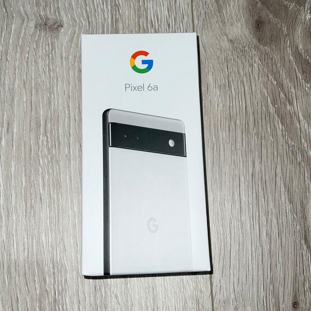 新品未使用　Google Pixel 6a 128GB Chalk