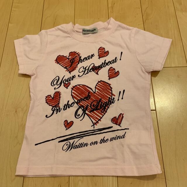 しまむら(シマムラ)のしまむら　Tシャツ　120cm 女児 キッズ/ベビー/マタニティのキッズ服女の子用(90cm~)(Tシャツ/カットソー)の商品写真