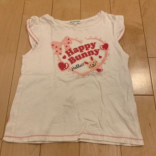 サンカンシオン(3can4on)の3can4on  半袖カットソー　120cm 女児(Tシャツ/カットソー)