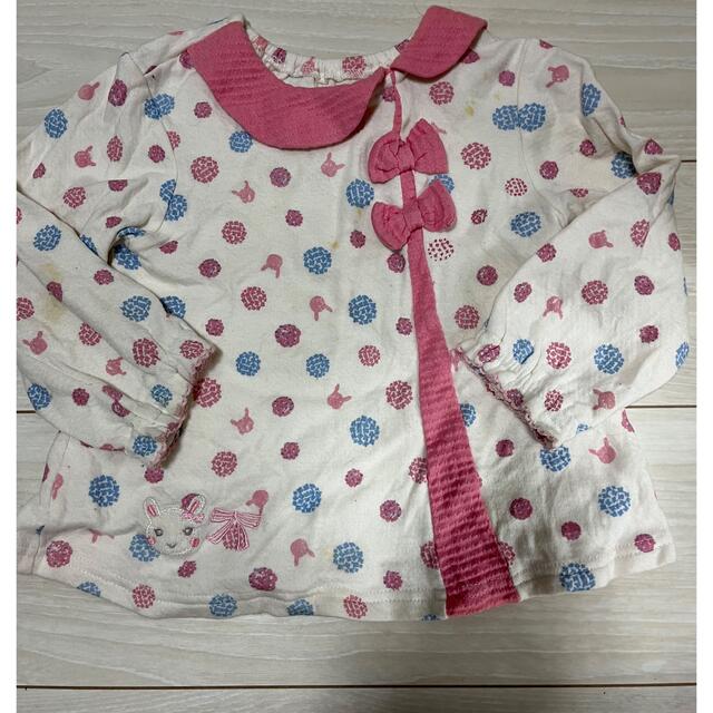 coeur a coeur(クーラクール)のクーラクール Tシャツ 95 キッズ/ベビー/マタニティのキッズ服女の子用(90cm~)(Tシャツ/カットソー)の商品写真