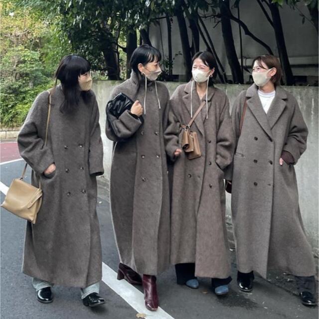 新品未使用 CLANE DOUBLE WOOL LONG COAT