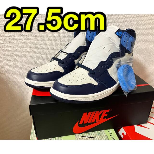 NIKE AIR JORDAN 1 RETRO HIGH OG OBSIDIAN