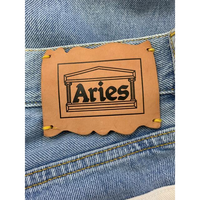 aries(アリエス)の■未使用品　aries アリーズ サイドライン デニム ジーンズ ブリーチデニム メンズのパンツ(デニム/ジーンズ)の商品写真