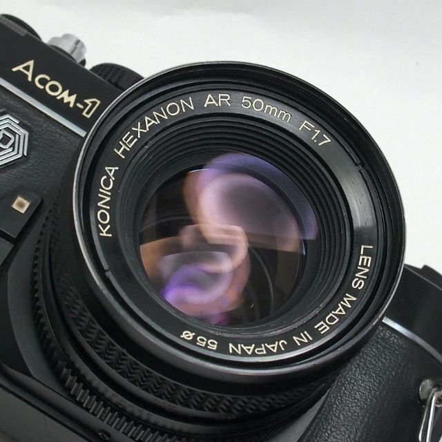 整備品　KONICA HEXANON AR 50mm f1.7 単焦点レンズ