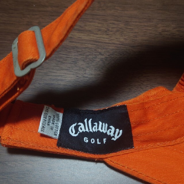 Callaway Golf(キャロウェイゴルフ)のキャロウェイゴルフ　サンバイザー スポーツ/アウトドアのゴルフ(その他)の商品写真