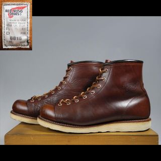 レッドウィング(REDWING)の8815モンキーブーツホーウィンクロムエクセルラインマン8858 8158(ブーツ)