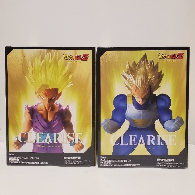 ■新品未開封■ドラゴンボールZ　フィギュア　クリアライズ　孫悟飯　ベジータ ハンドメイドのおもちゃ(フィギュア)の商品写真