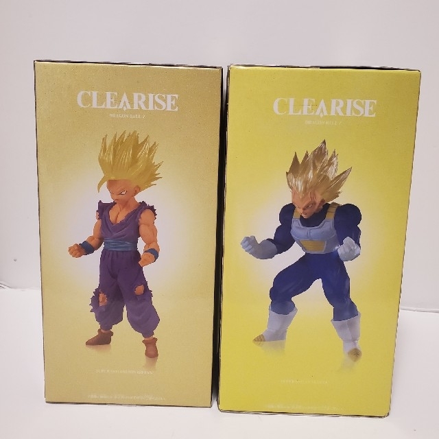 ■新品未開封■ドラゴンボールZ　フィギュア　クリアライズ　孫悟飯　ベジータ ハンドメイドのおもちゃ(フィギュア)の商品写真