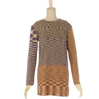 ミッソーニ(MISSONI)のミッソーニ チュニック ワンピース ニットワンピース セーター トップス ウール(ひざ丈ワンピース)